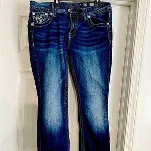 Miss Me Jeans Size 31 mid rise easy boot